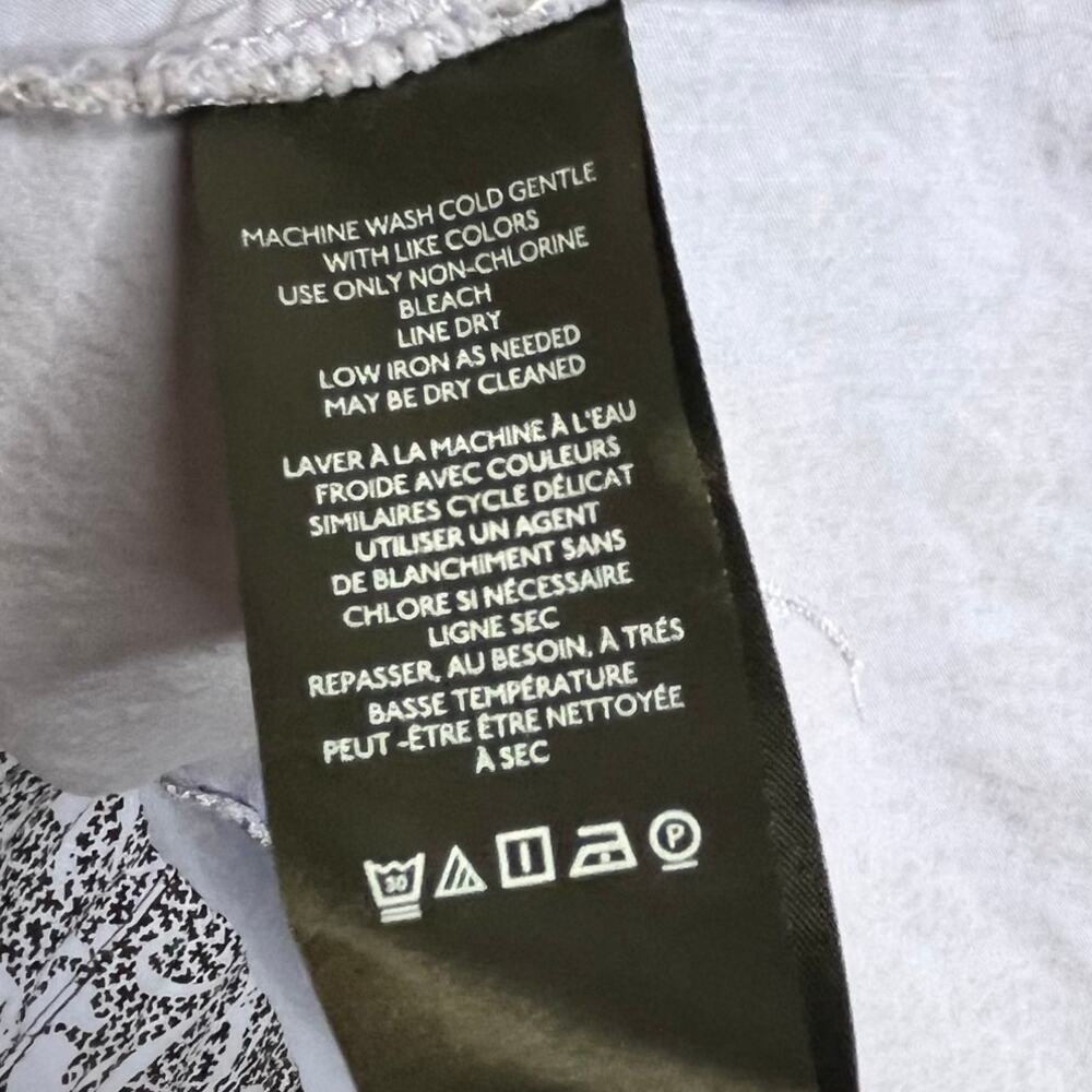 Anthropologie Lavender Paisley Sweetheart Midi Dress - Picture 10 of 10